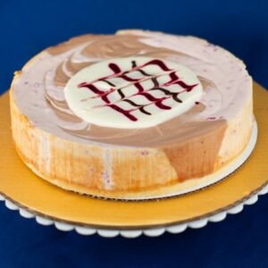 Raspberry Chocolate Cheesecake